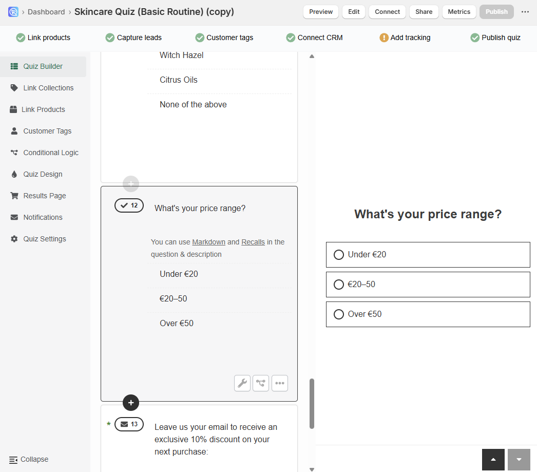 filter by price example