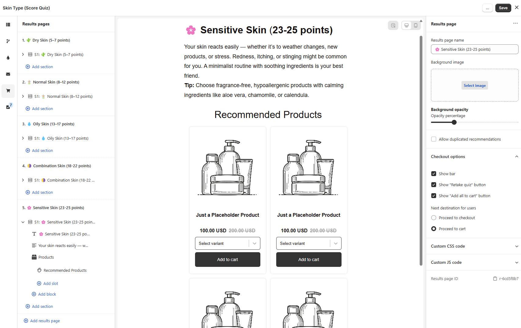 how_to_shopifyv2_scoringquiz_multiresutlspages
